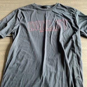 Large Black and Red Oakley Tee Shirt